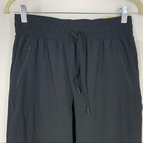 All In Motion Mid Rise Pants Black Women’s Size XS Athleisure Yoga Exercise - Picture 9 of 9